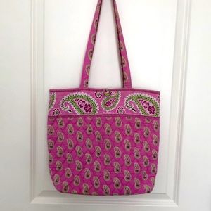 Vera Bradley pink paisley shoulder bag